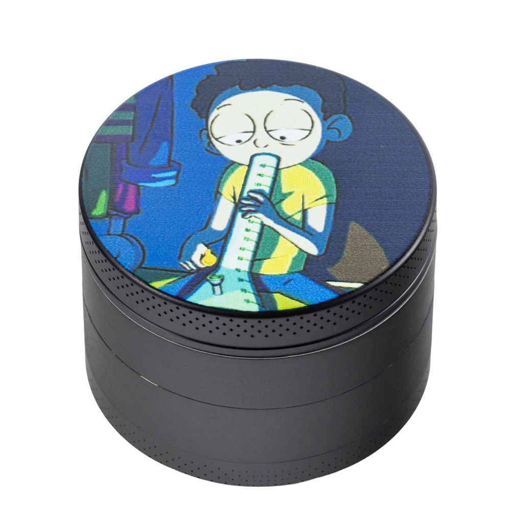 Grinder Rick and Morty 63mm 4 parts - Flowrolls